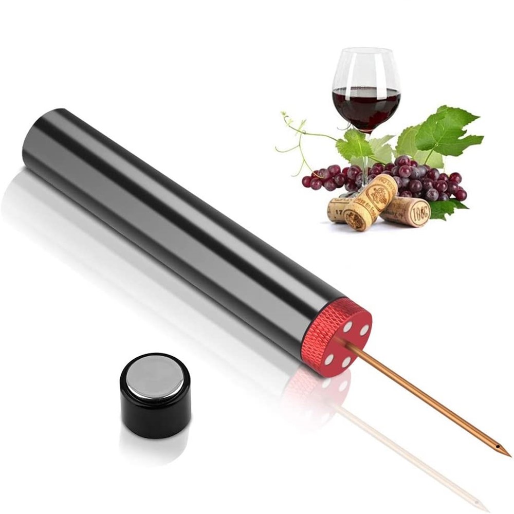 Wine Beer Opener - ANYOHOE Portable Stainless Steel Air Pump