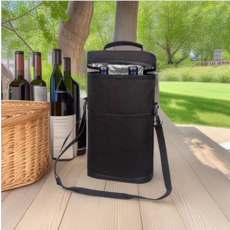 Wine Beer Spirits - Portable Outdoor Wine Cooler Bag, Holds