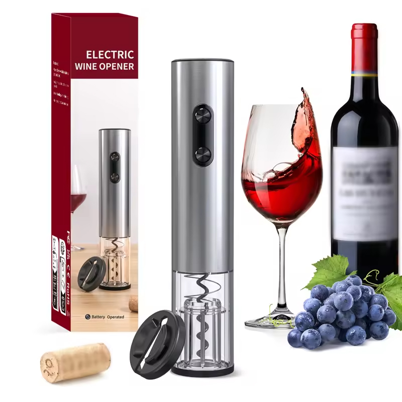 Wine Beer Opener - 1/4 pcs Electric Wine Bottle Opener