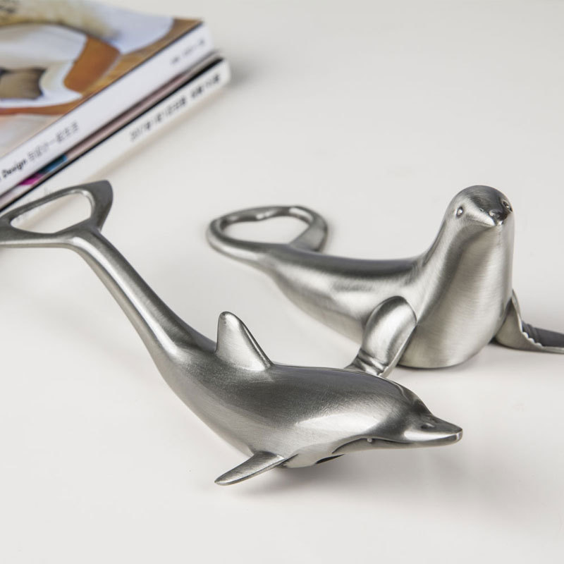 Wine Beer Opener - European-Style Creative Multi-Functional Dolphin Bottle Opener