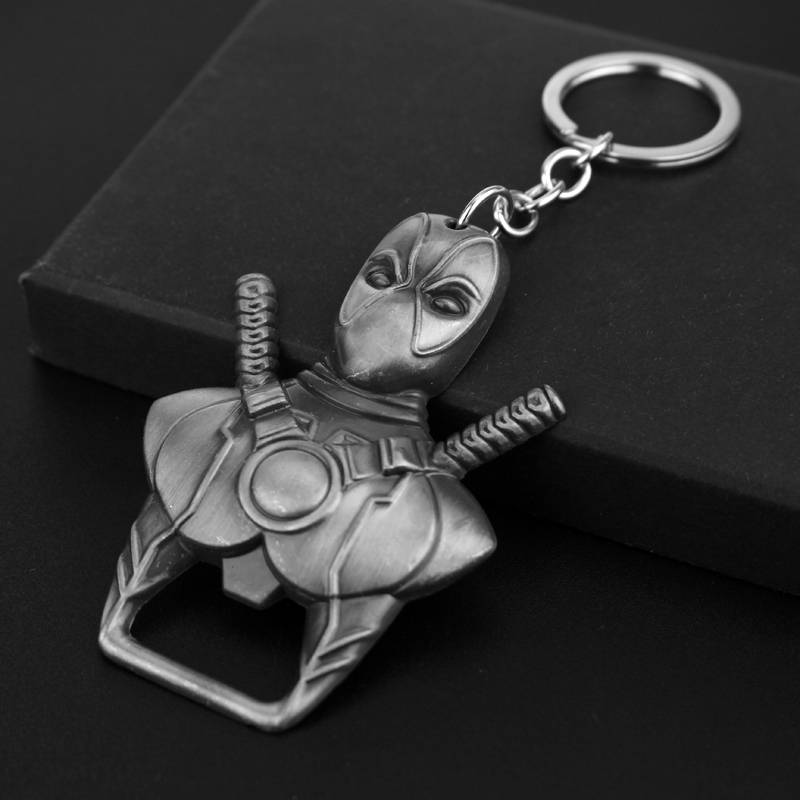 Wine Beer Opener - Deadpool Keychain Trendy Personalized Keyring Bottle