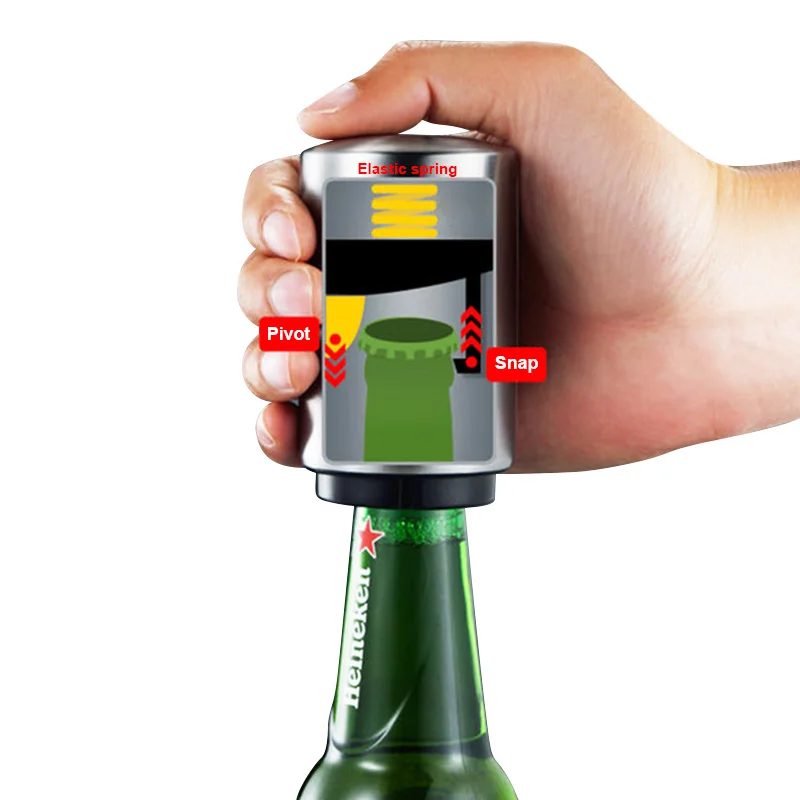 Stainless Steel Automatic  Bee - Wine Beer Spirits recension och pris