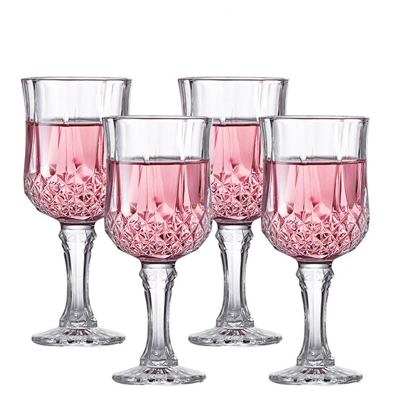 4pcs Set Champagne Cups Red Wi - Wine Glass Set Crystal recension och pris