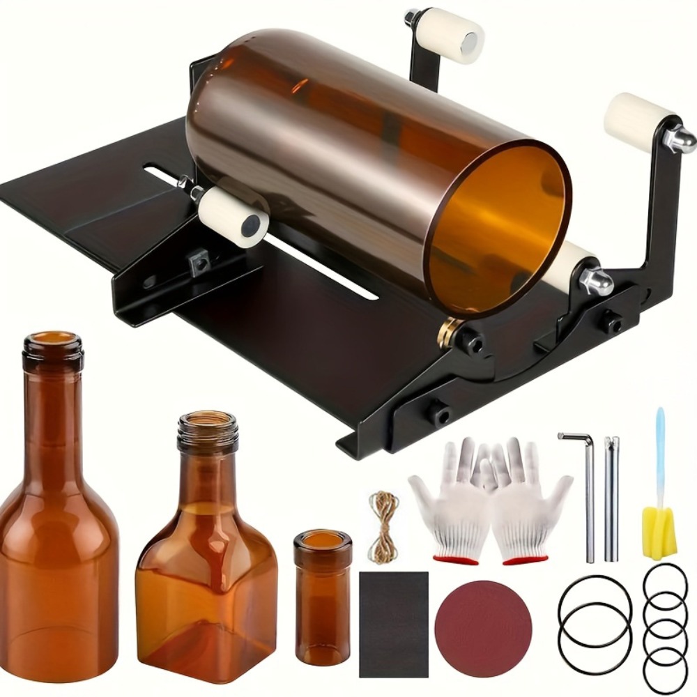 19pcs Glass Bottle Cutter Tool - Wine Beer Combination recension och pris