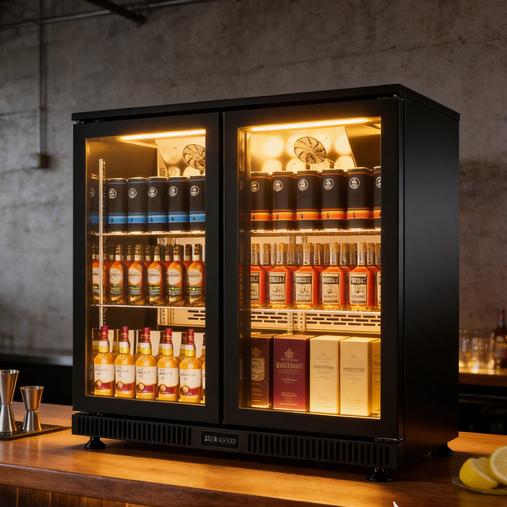 Mini Beverage Cooler Refrigera - Wine Beer Fridge Cabinet recension och pris