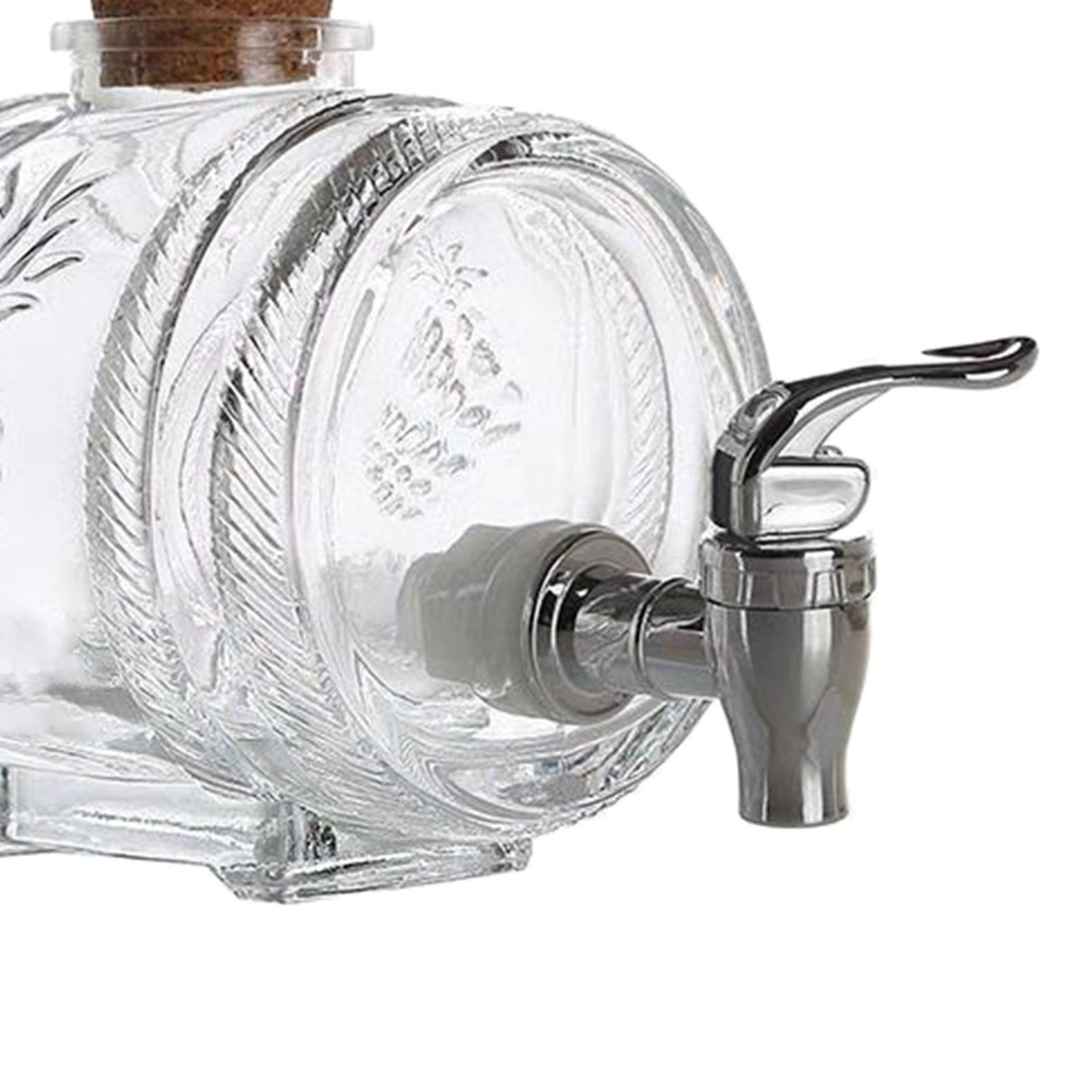 Premium Glass Barrel Dispenser - Wine Beer And Spirit recension och pris
