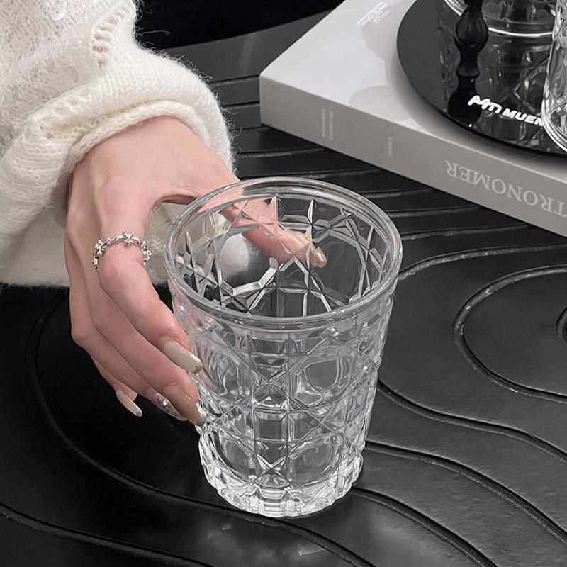 2pcs 310ml Vintage Diamond Pat - Wine Whiskey Beer recension och pris