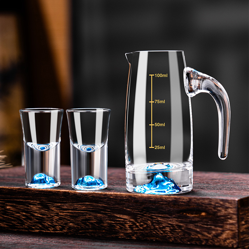 High-End Chinese Style Crystal - Wine Glass Set Crystal recension och pris