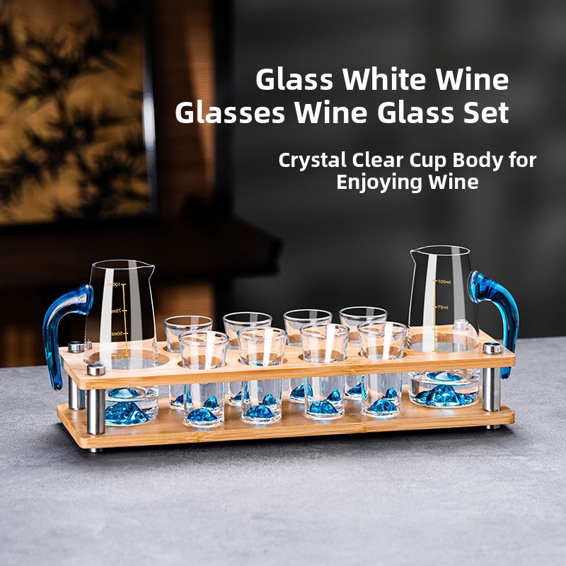 High-End Chinese Style Crystal - Wine Glass Set Crystal recension och pris