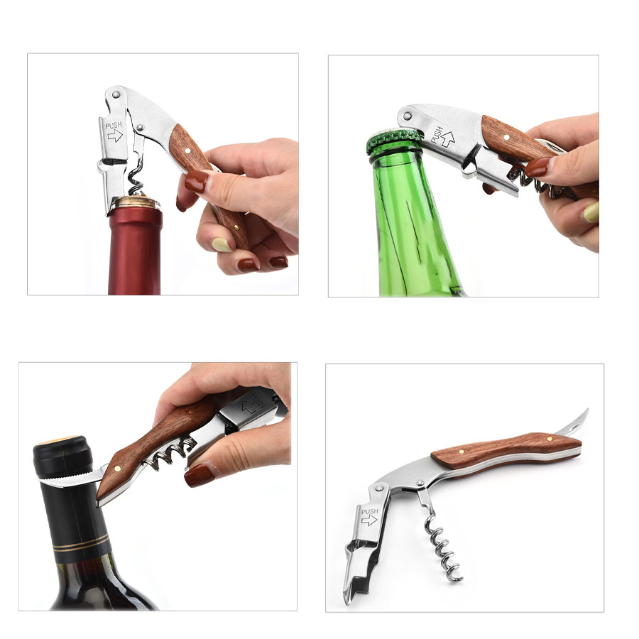 Wine Opener Combines Functiona - Wine Beer Opener recension och pris