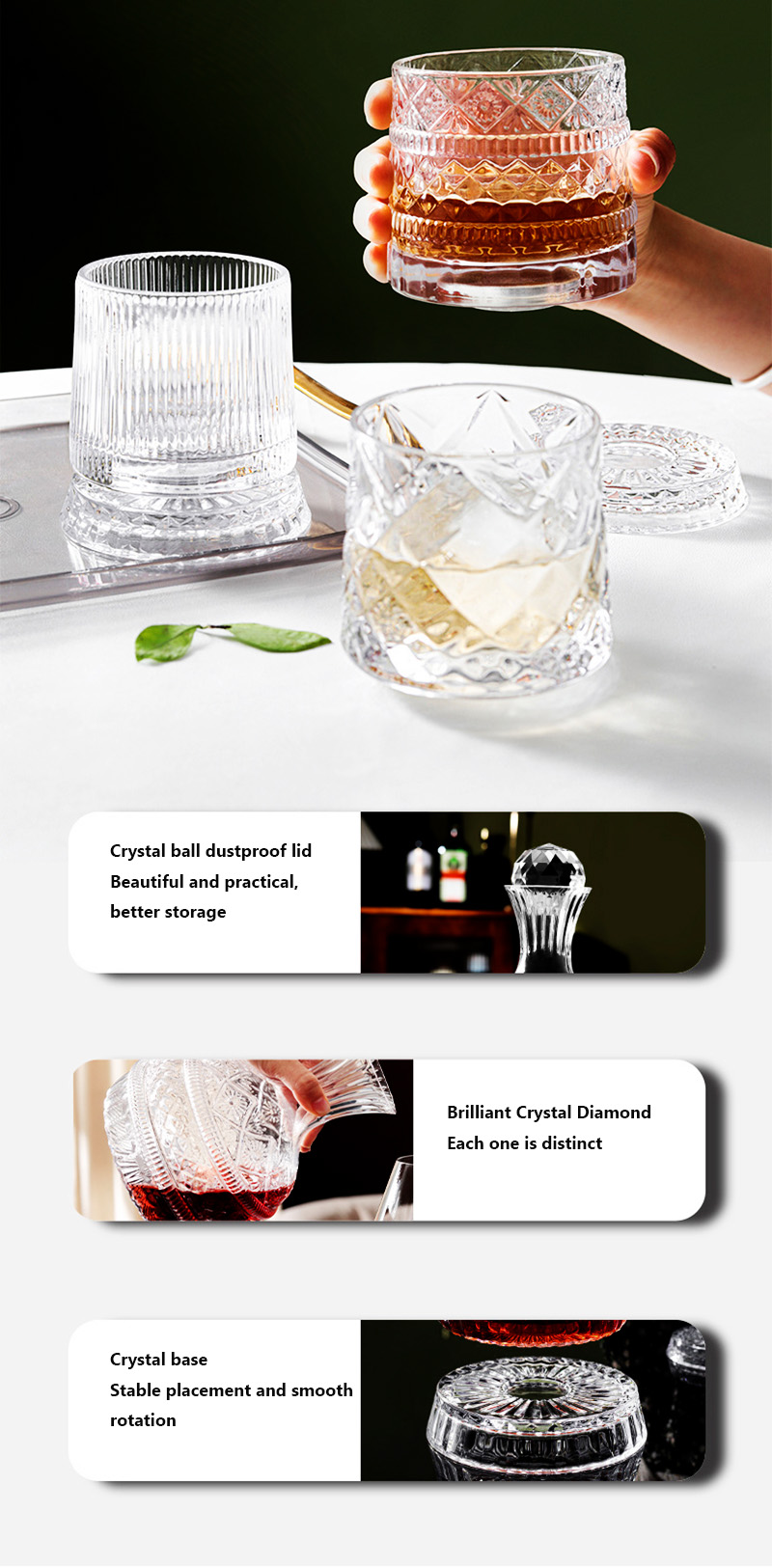 DEOUNY European Star Diamond R - Wine Whiskey Beer recension och pris