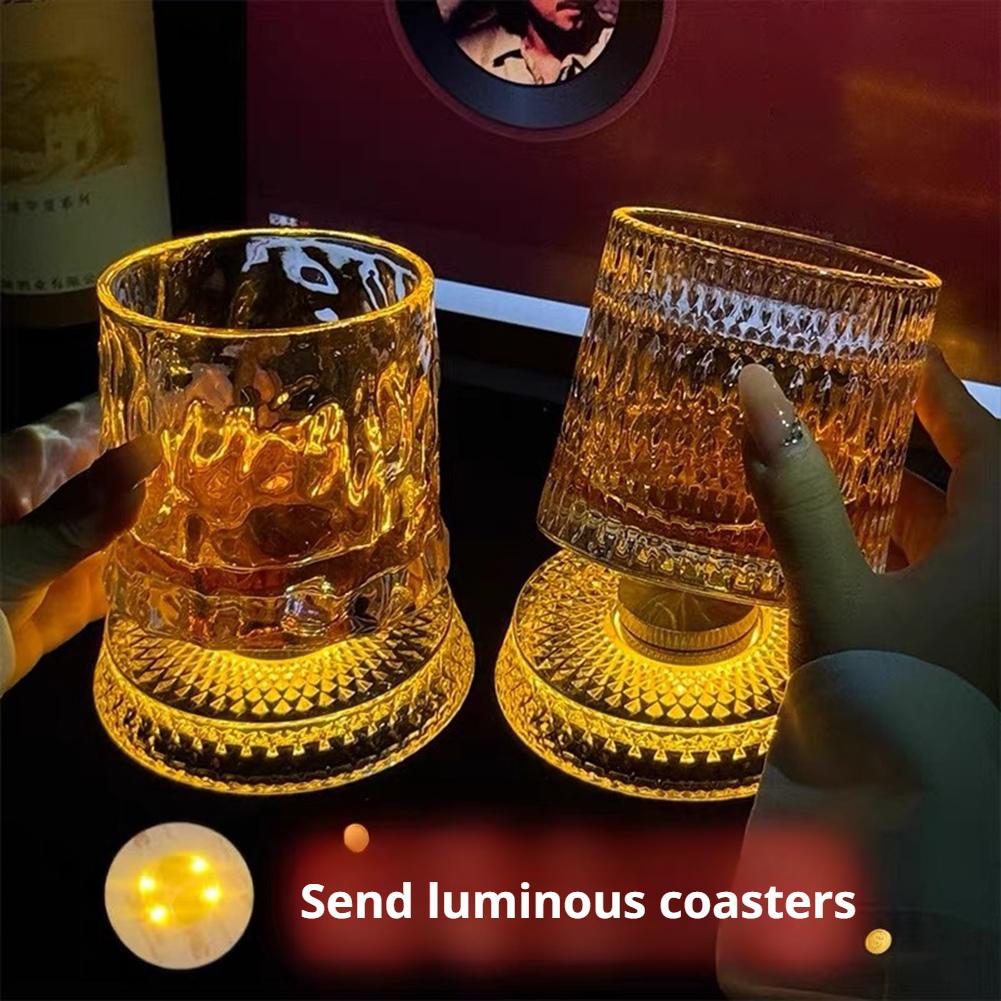Rotating Whiskey Glass Creativ - Wine Whiskey Beer recension och pris