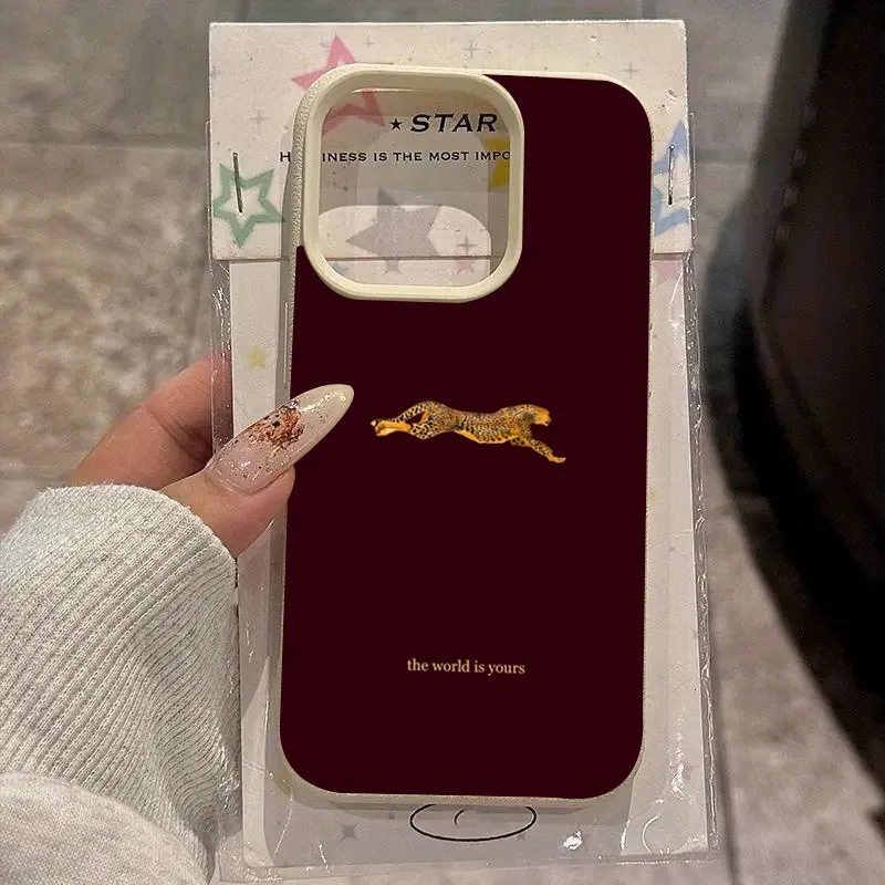 Fashion Leopard Wine Red Soft  - Wine & Beer Packages recension och pris