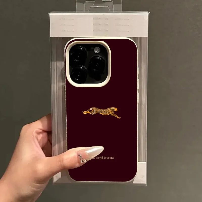Fashion Leopard Wine Red Soft  - Wine & Beer Packages recension och pris