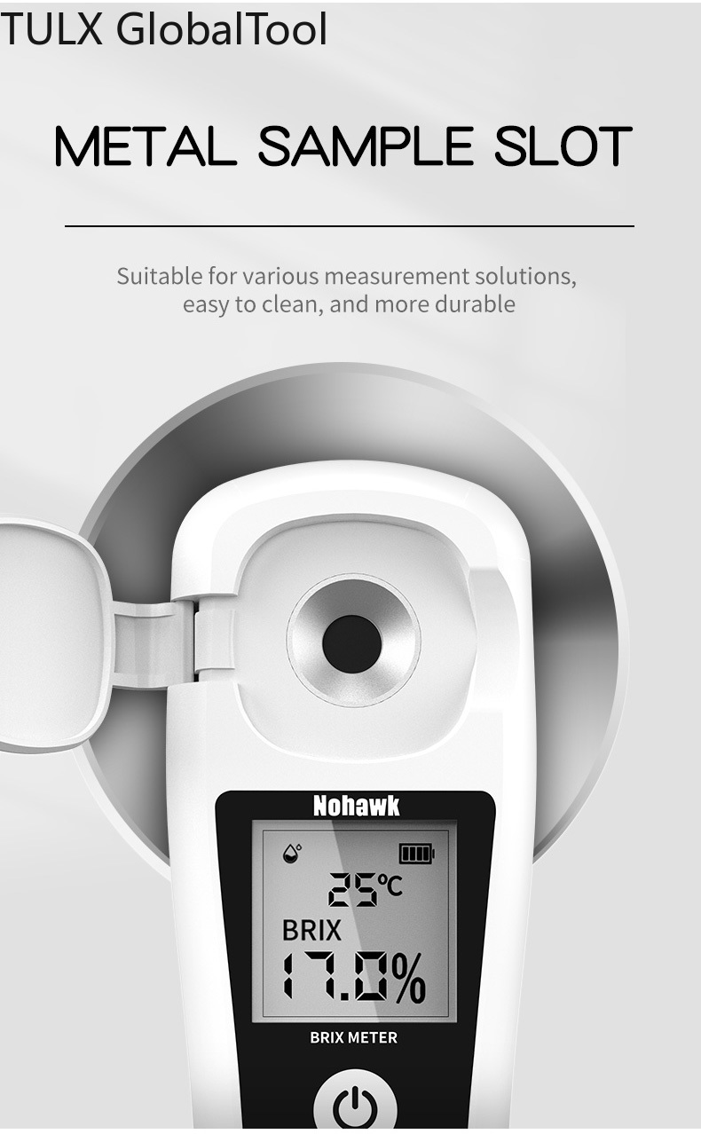 TULX BM-04S Digital Brix Refra - Wine Beer Combination recension och pris