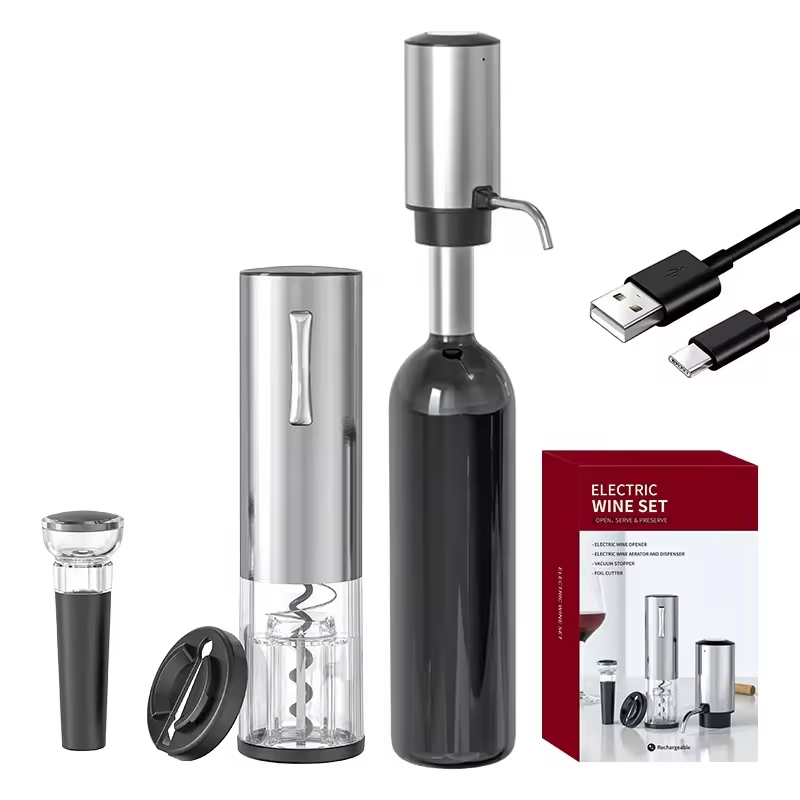 2024 New Design 4-in-1 Lithium - Wine Beer Opener recension och pris