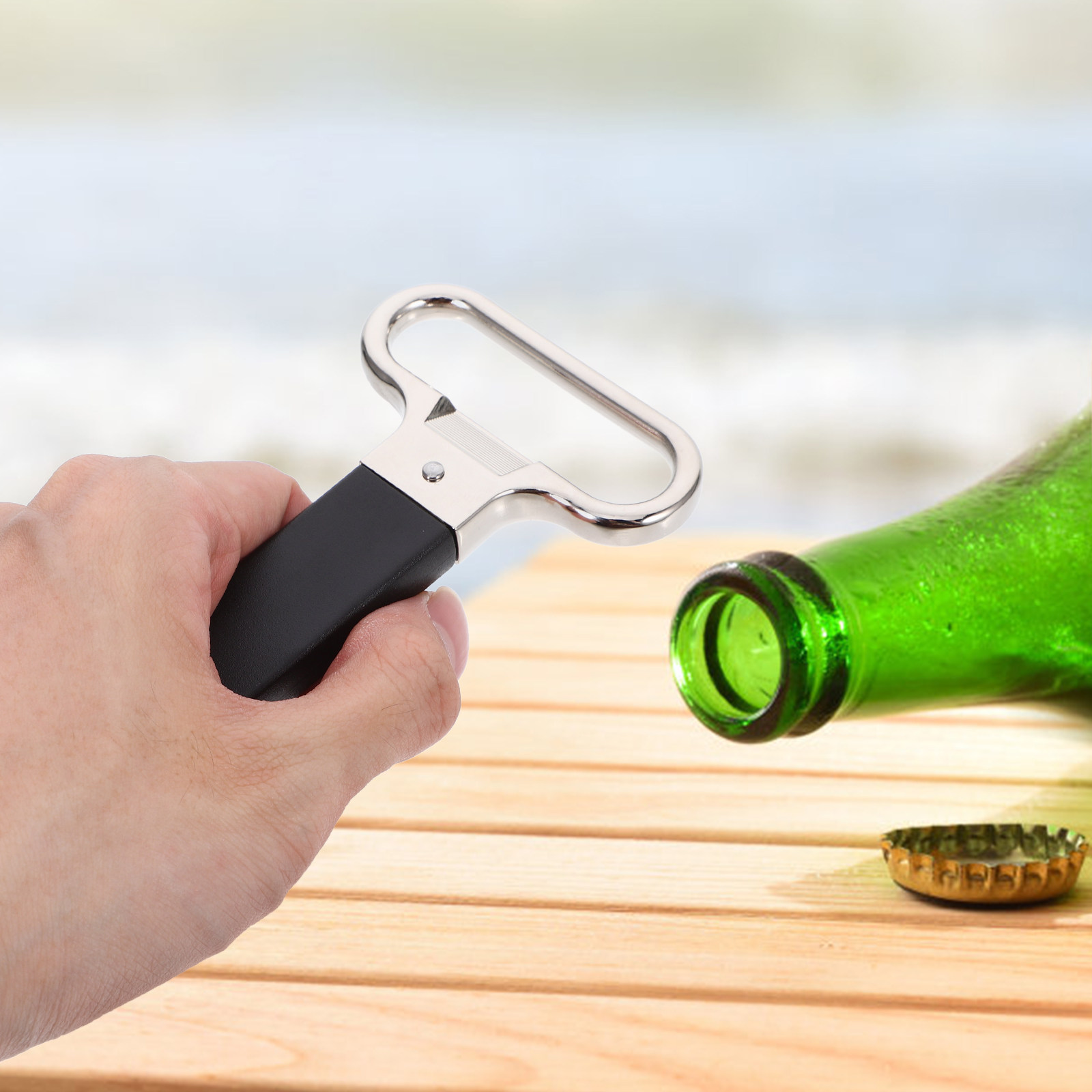 Zinc Alloy Multi-Purpose Bottl - Wine Beer Opener recension och pris