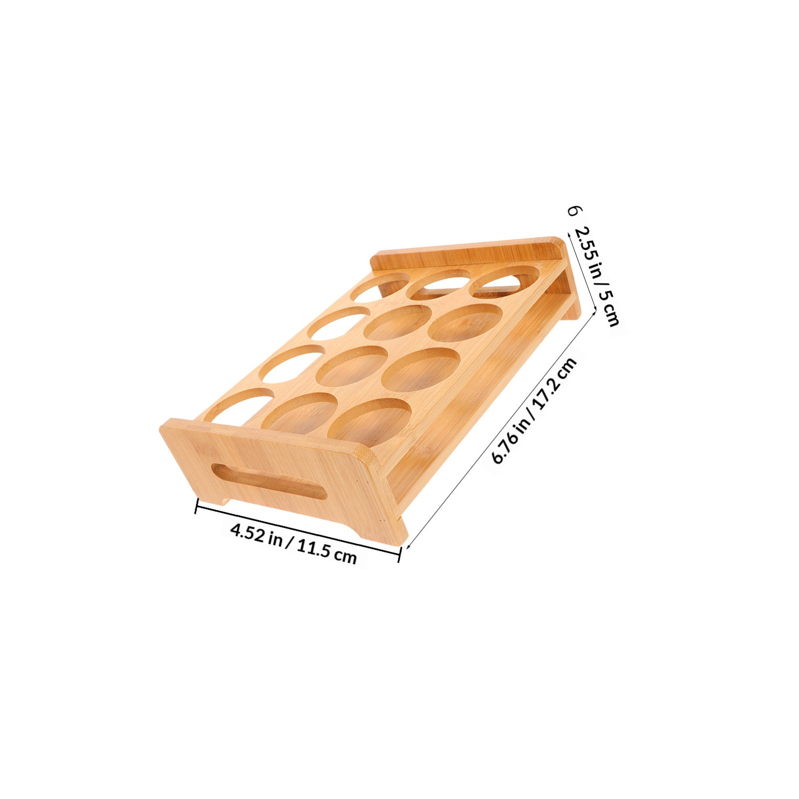 Bamboo Shot Glasses Holder Dis - Wine Whiskey Beer recension och pris