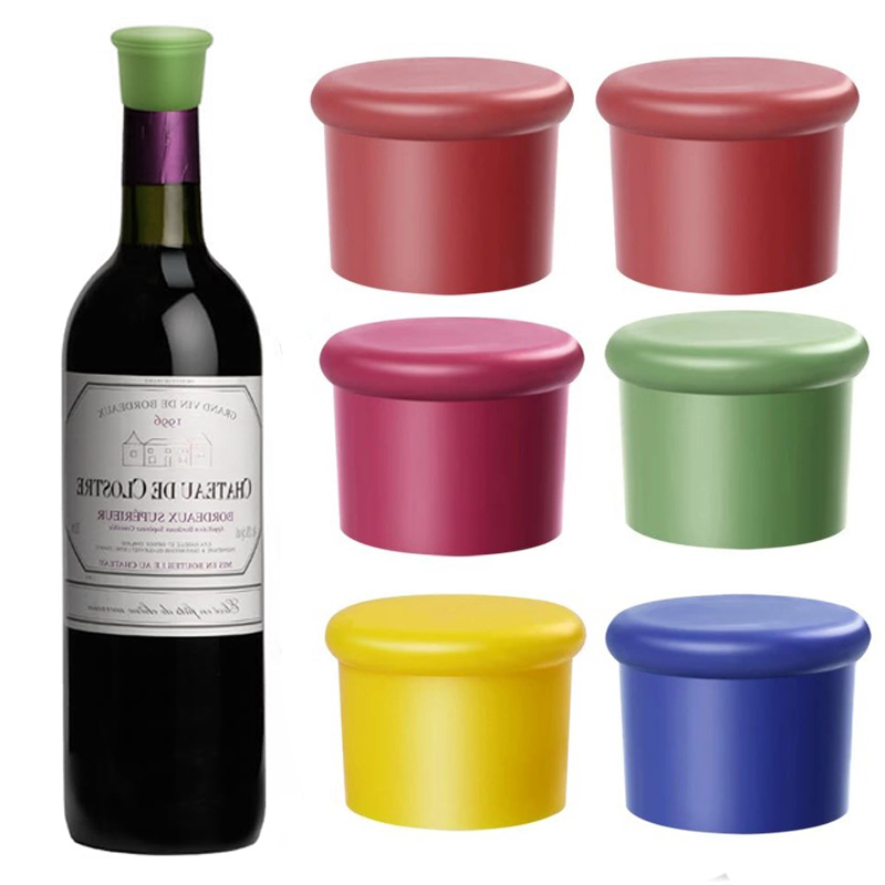 1/5pcs Wine Stoppers Reusable  - Wine Beer Spirits recension och pris