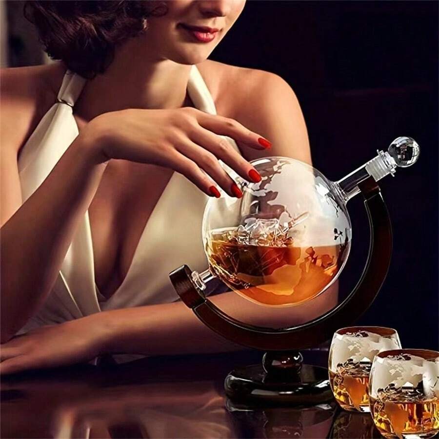 1-piece/3-piece set of globe d - Wine Glass Set Crystal recension och pris