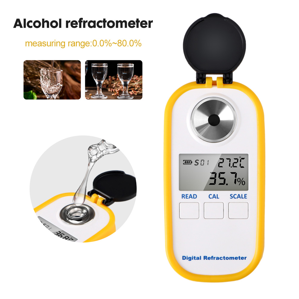 Digital Alcohol Refractometer  - Wine Beer And Spirit recension och pris