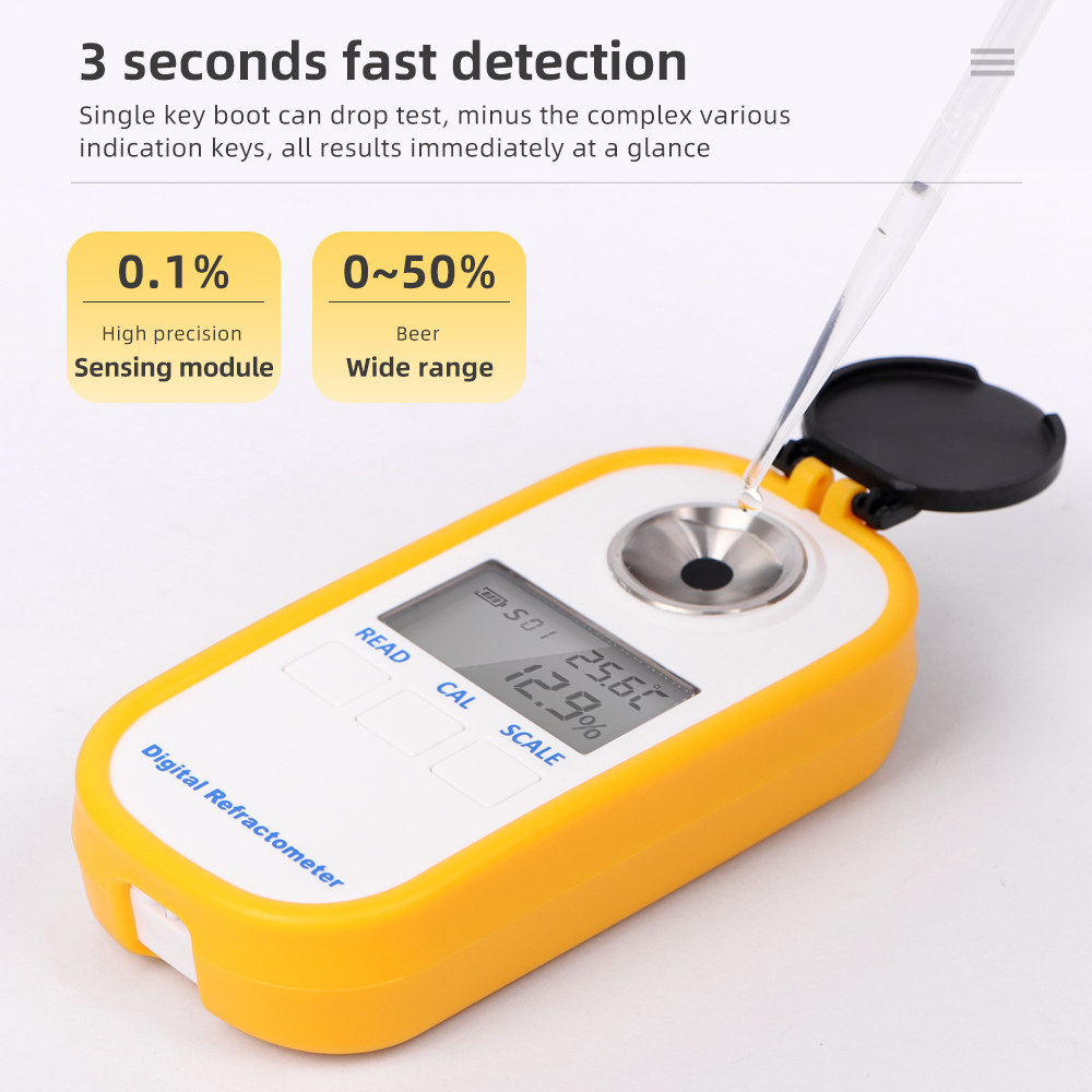Digital Alcohol Refractometer  - Wine Beer And Spirit recension och pris