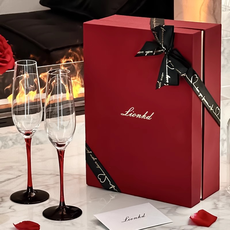 HYS high-end gift champagne cu - Wine Glass Set Crystal recension och pris