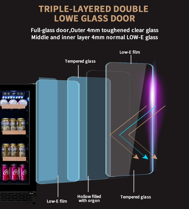 Double Door Undercounter Wine  - Wine Beer Fridge Cabinet recension och pris