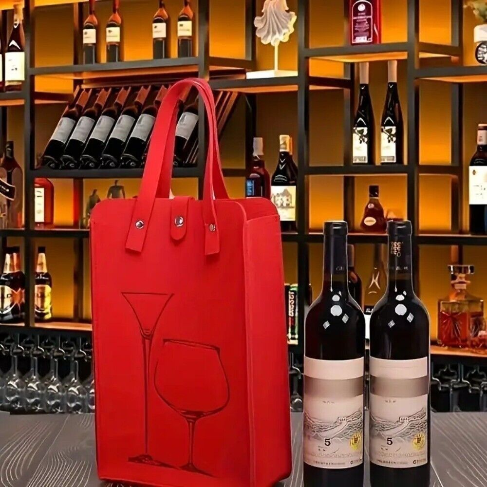 High Quality Felt Red Wine Bag - Wine & Beer Packages recension och pris