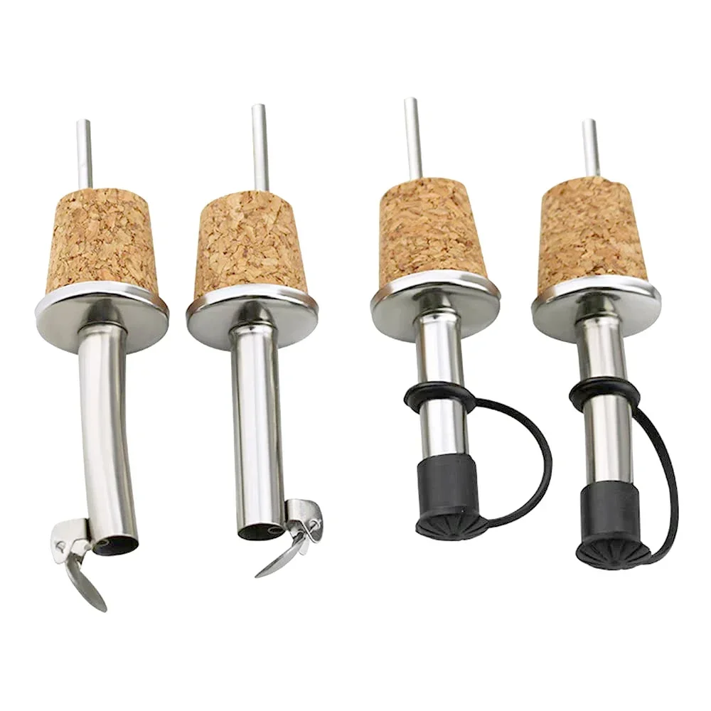 1PC Red Wine Cork Pourer Stain - Wine Beer And Spirit recension och pris