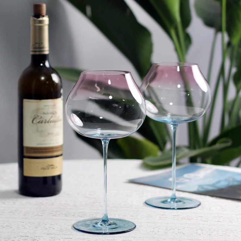750ml 2-Piece Set of Large Cap - Wine Glass Set Crystal recension och pris