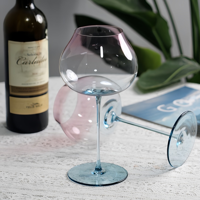 750ml 2-Piece Set of Large Cap - Wine Glass Set Crystal recension och pris
