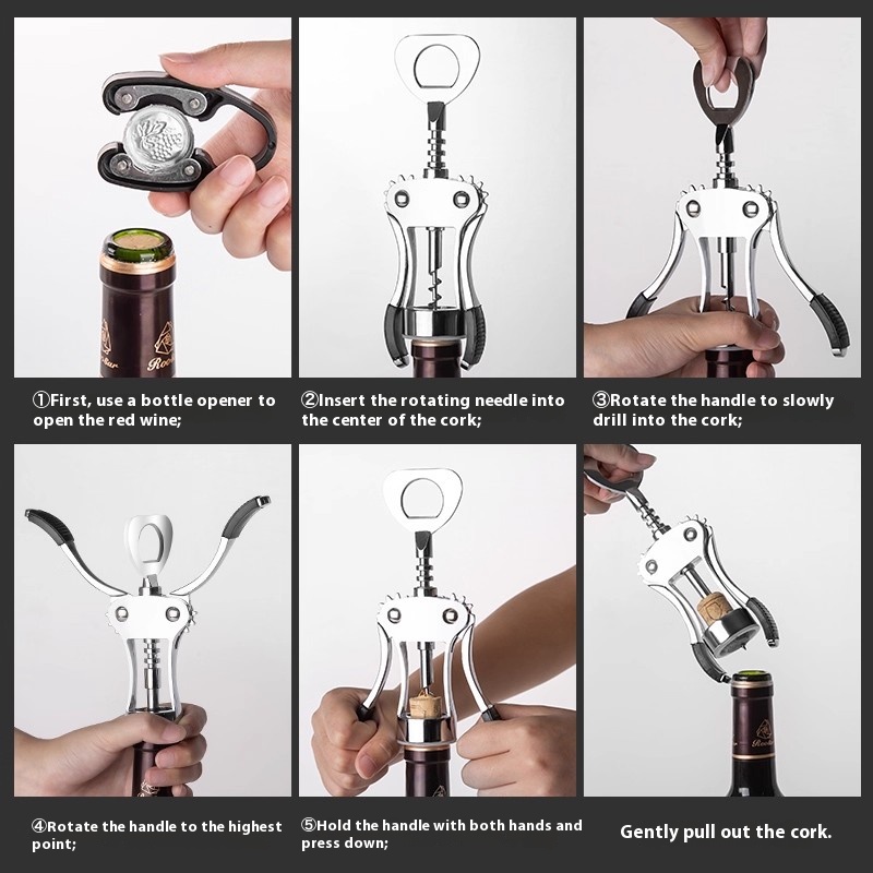 Gianxi Red Wine Bottle Opener  - Wine Beer Opener recension och pris