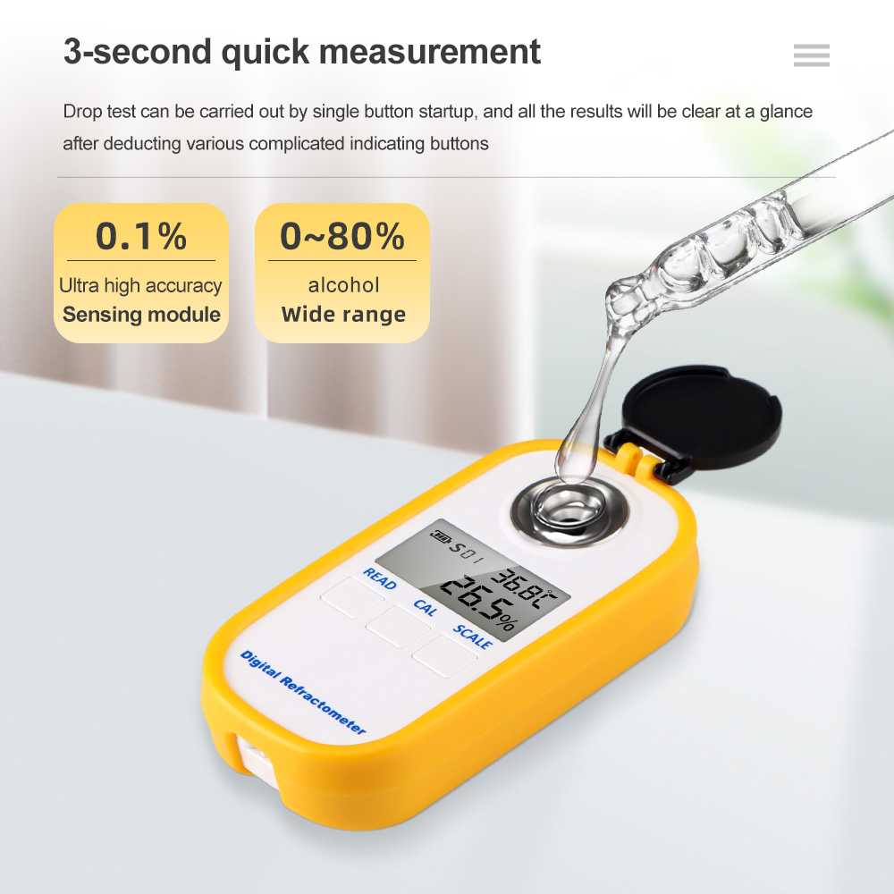 High Accuracy 0-80% White Spir - Wine Beer And Spirit recension och pris