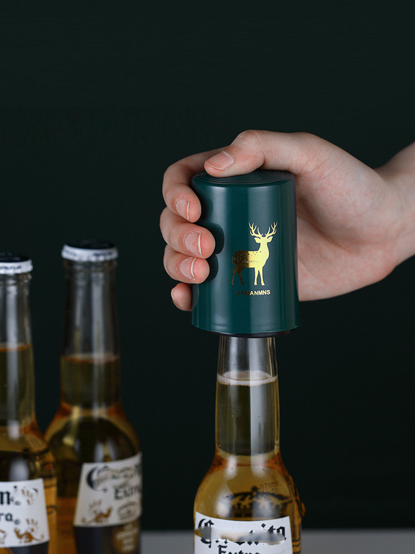 1Pcs Automatic Beer Bottle Ope - Wine Beer Opener recension och pris