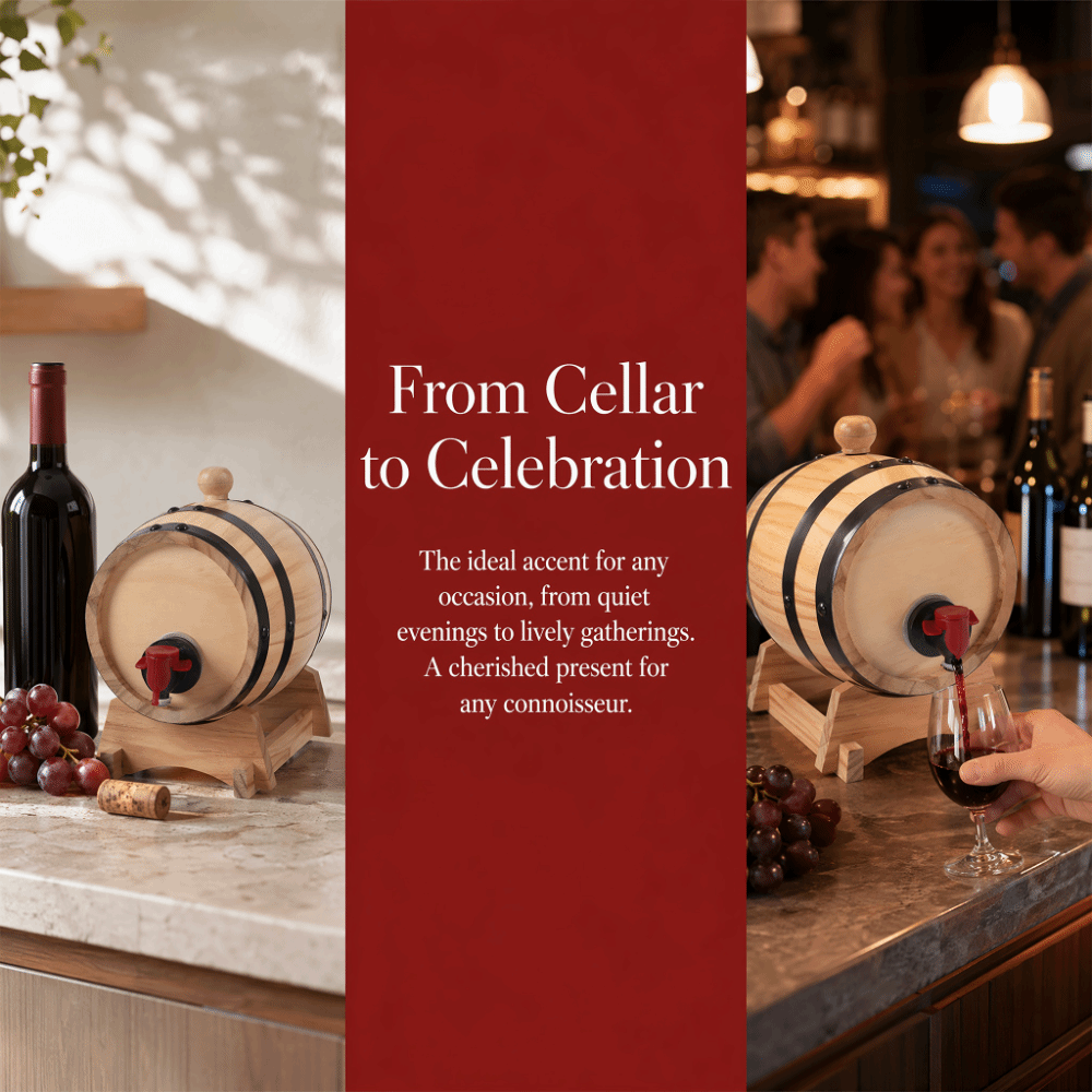 7 piece Vintage Pine Wood Wine - Wine Whiskey Beer recension och pris