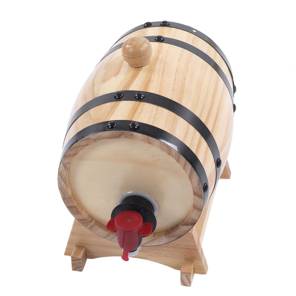 7 piece Vintage Pine Wood Wine - Wine Whiskey Beer recension och pris