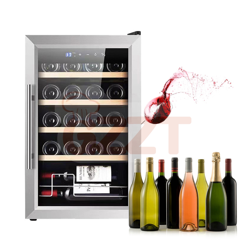 High Quality Display Cooler Ba - Wine Beer Fridge Dual Zone recension och pris