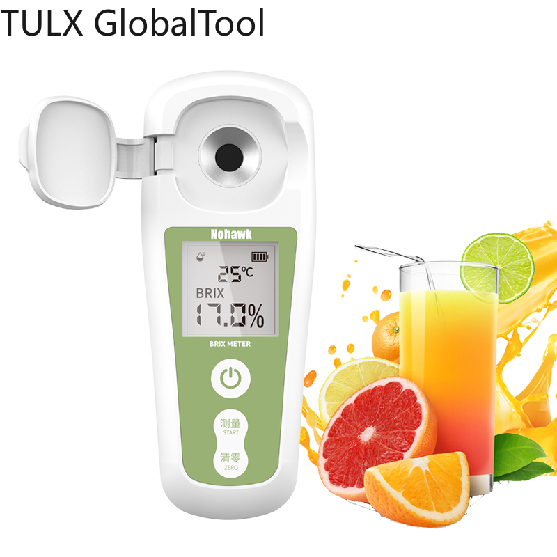 TULX Digital Refractometer Sug - Wine Beer Combination recension och pris