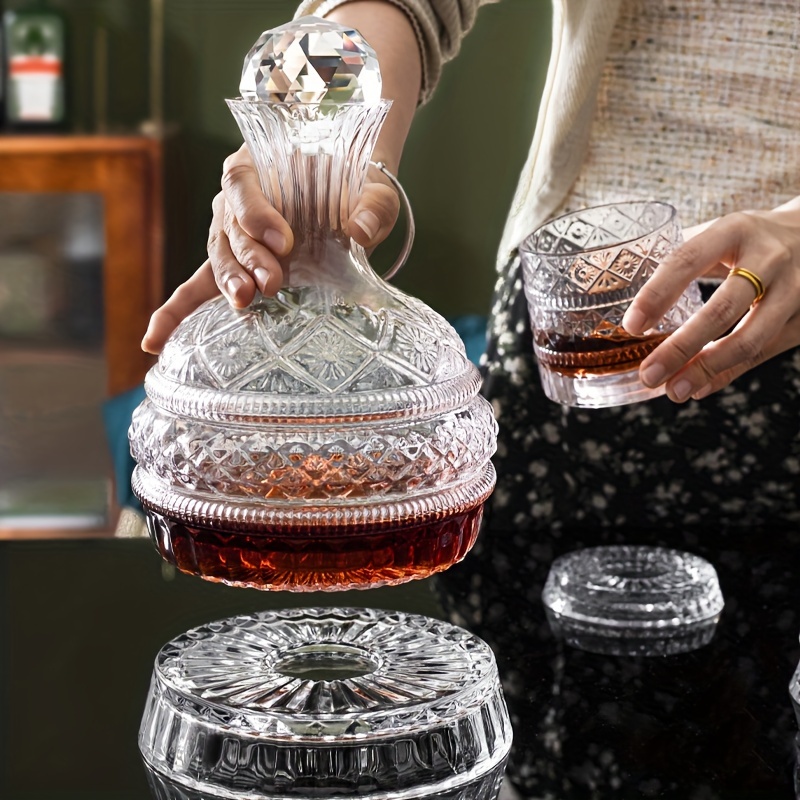 Crystal Wine Decanter Elegant  - Wine Glass Set Crystal recension och pris