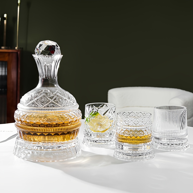 Crystal Wine Decanter Elegant  - Wine Glass Set Crystal recension och pris