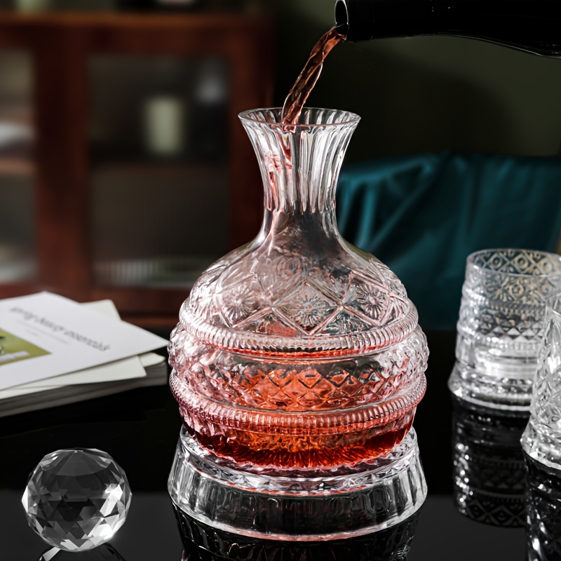 Crystal Wine Decanter Elegant  - Wine Glass Set Crystal recension och pris
