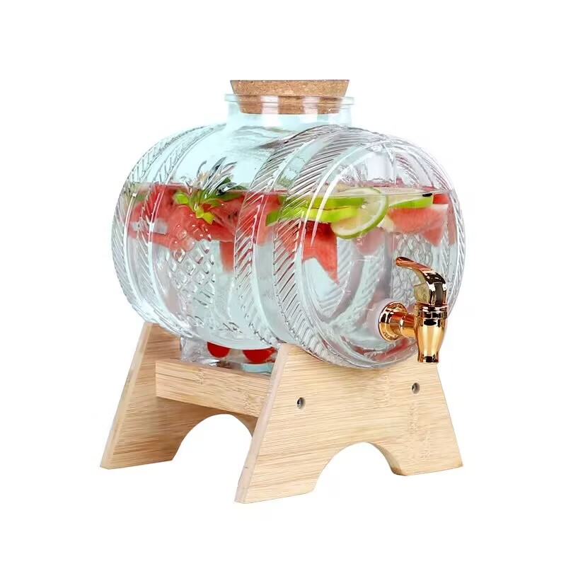 1L Glass Whiskey Barrel Wine B - Wine Whiskey Beer recension och pris