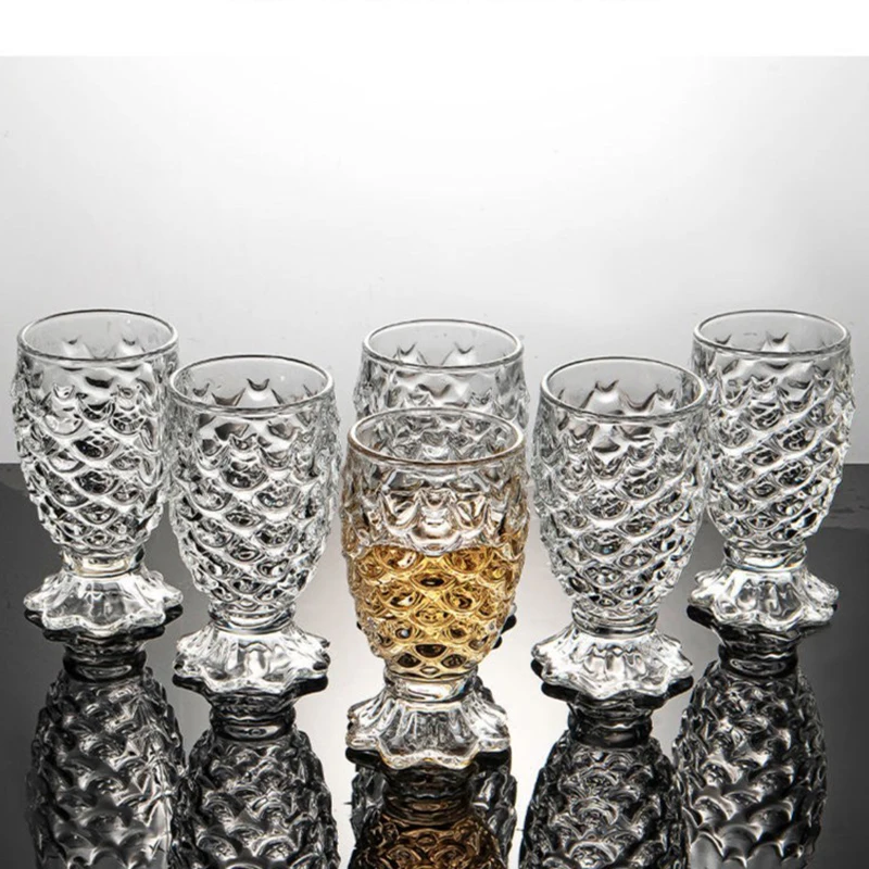 yes6pcs Set Mermaid Glass Cup  - Wine Glass Set Crystal recension och pris