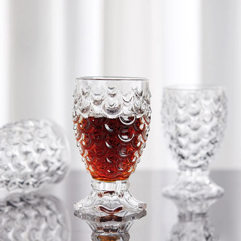 yes6pcs Set Mermaid Glass Cup  - Wine Glass Set Crystal recension och pris