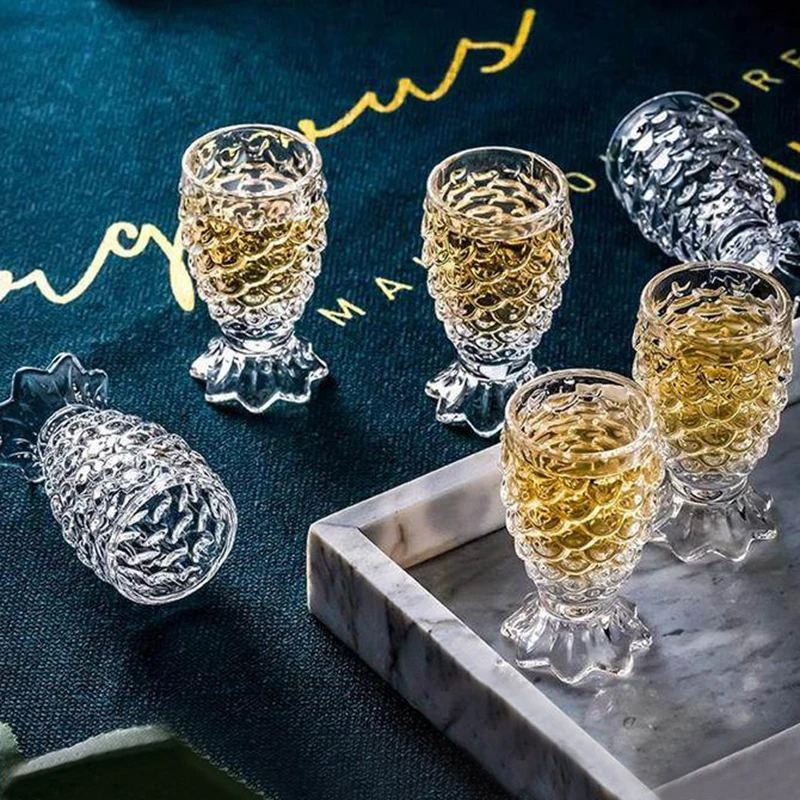 yes6pcs Set Mermaid Glass Cup  - Wine Glass Set Crystal recension och pris