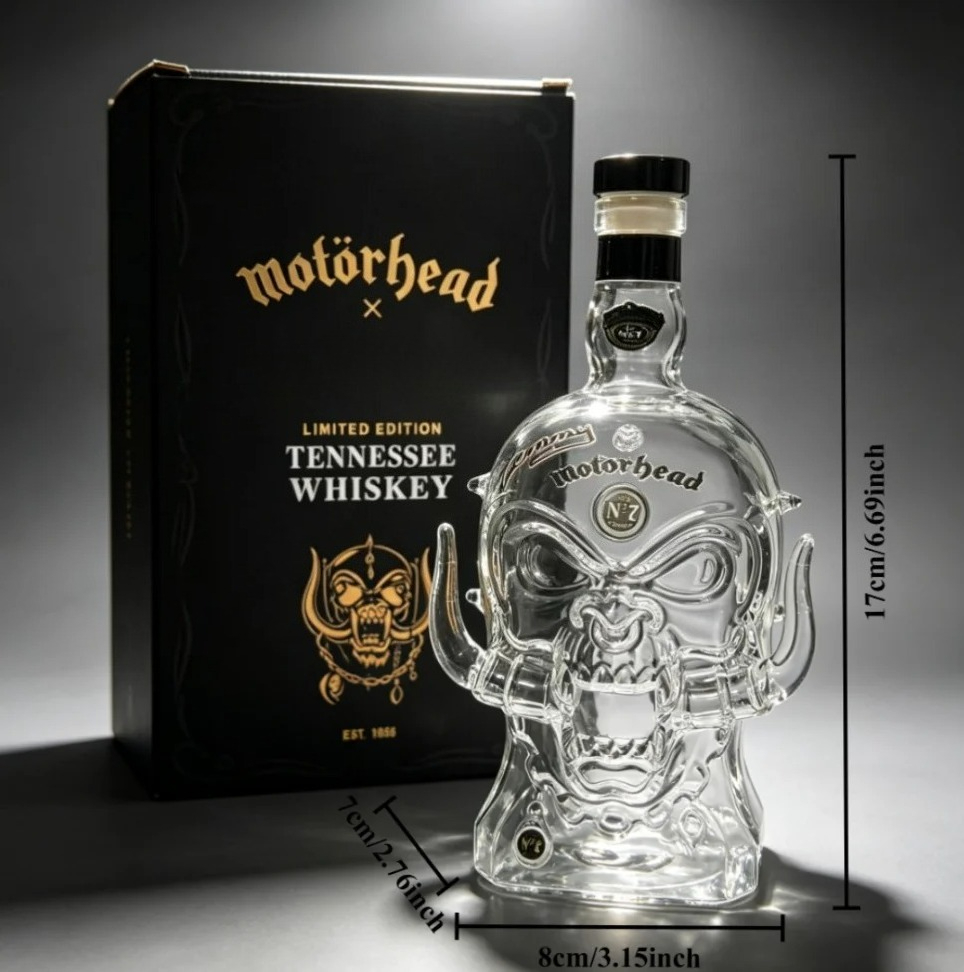 Retro Horn Skull Glass Whiskey - Wine Whiskey Beer recension och pris