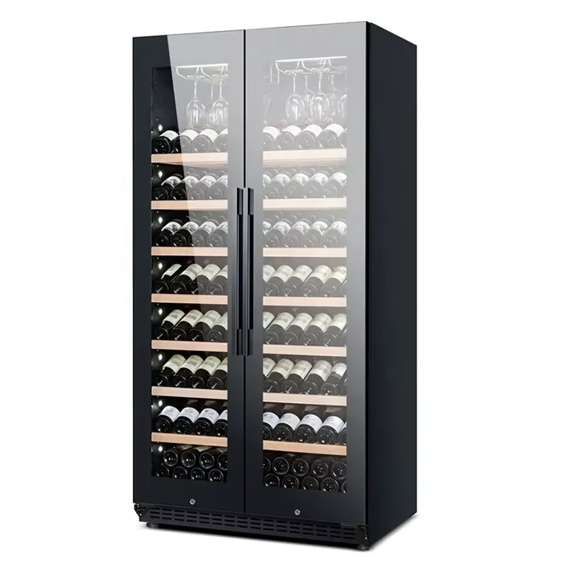735L Large Capacity Wine Fridg - Wine Beer Fridge Dual Zone recension och pris