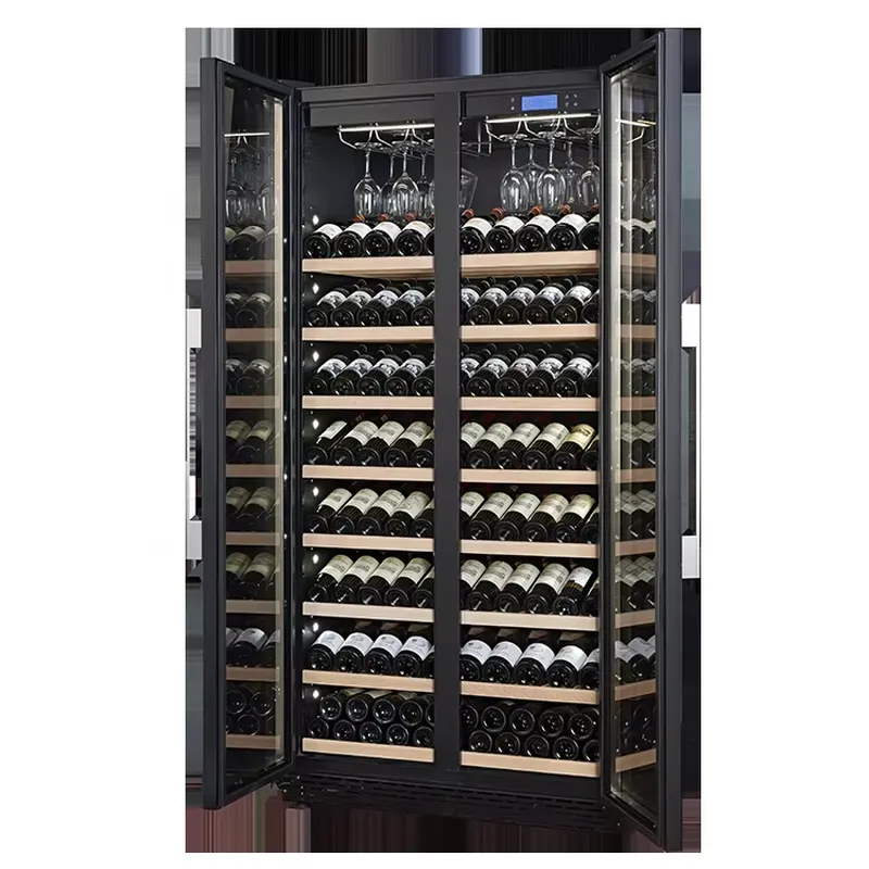 735L Large Capacity Wine Fridg - Wine Beer Fridge Dual Zone recension och pris