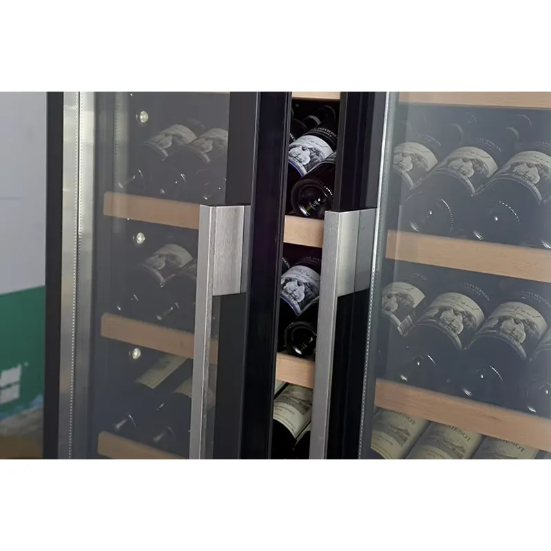 735L Large Capacity Wine Fridg - Wine Beer Fridge Dual Zone recension och pris